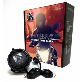 Gorilla Automotive 9000-2R Motorcycle Alarm with Two Remote Transmitters