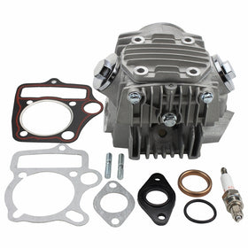 GOOFIT Completed Cylinder Head for 4 Stroke 110cc Engine for ATV Go Kart