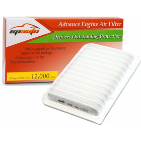 EPAuto GP190 (CA10190) Toyota / Scion Rigid Panel Engine Air Filter for Corolla (2009-2016), Matrix (2009-2014), Yaris (2006-2016), Scion xD (2008-2014) replace with cabin filter CP285 (CF10285)