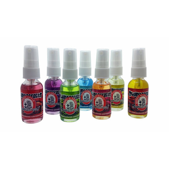Blunteffects 100% Concentrated Air Freshener Car/Home Spray (5 Assorted Scents)