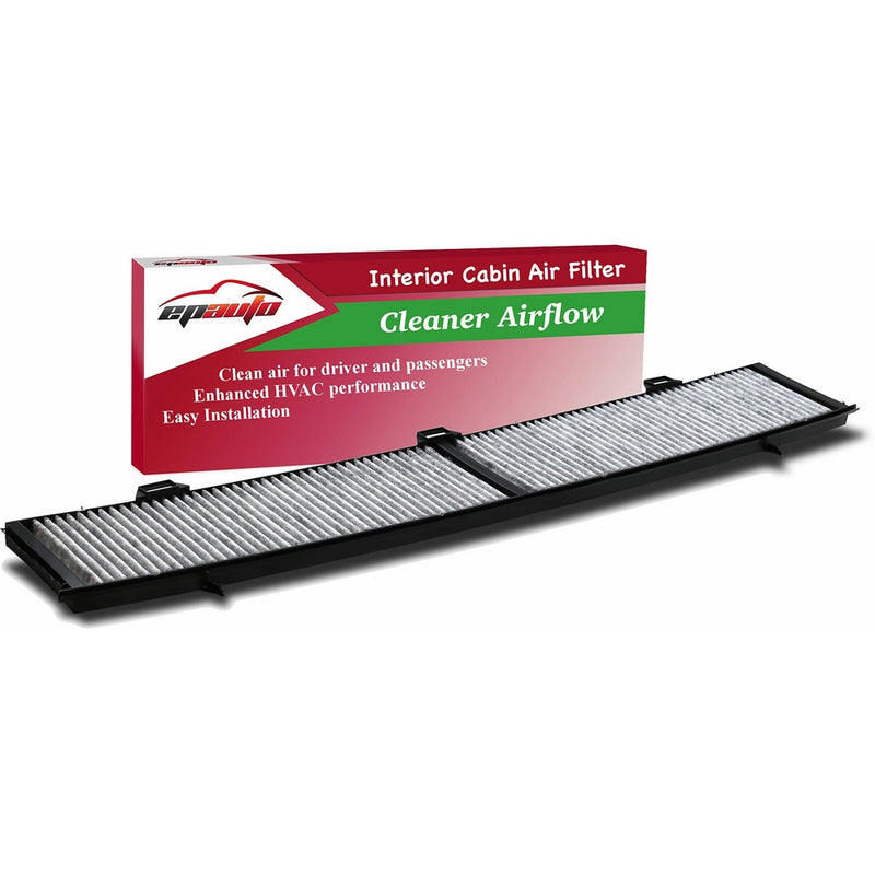 EPAuto CP430 (CUK8430) BMW Premium Cabin Air Filter includes Activated Carbon for 100 Series (2008-2013), 300 Series (2006-2013), 700 Series (2013), X1 (2013-2015)