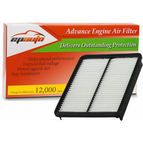 EPAuto GP881 (28113-2P100) Hyundai / KIA Replacement Extra Guard Rigid Panel Engine Air Filter for Azera (2013-2016), Sonata (2011-2014), Santa Fe (2010-2012), Optima (2013-2015), Sorento (2011-2013)
