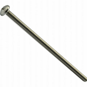 Hard-to-Find Fastener 014973479299 Phillips Pan Machine Screws (8 Piece), 10-24 x 4"