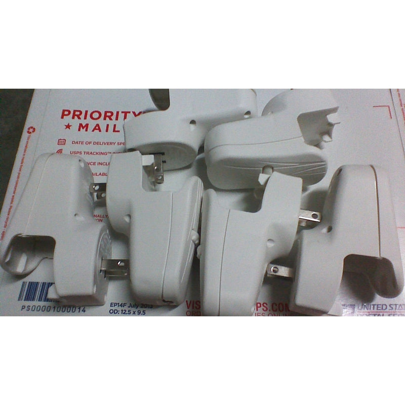 Glade 6 PLUGINS SCENTED OIL WARMER UNITS Solid White BRAND NEW (Out of Boxes)