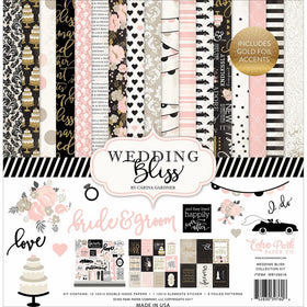 Echo Park Paper Company Wedding Bliss Collection Kit