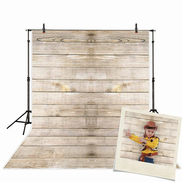 Funnytree 3x5ft Vinyl Photography Background Backdrops wooden board child baby shower photo studio prop photobooth photoshoot