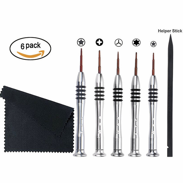 7 Pieces Tool Kit Pentalobe Screwdriver for Macbook Air/ Pro and Retina