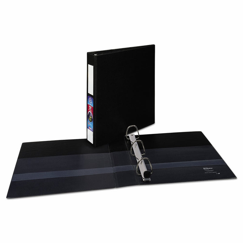 Avery Heavy-Duty Binder with 1.5-Inch One Touch EZD Ring, Black (79991)