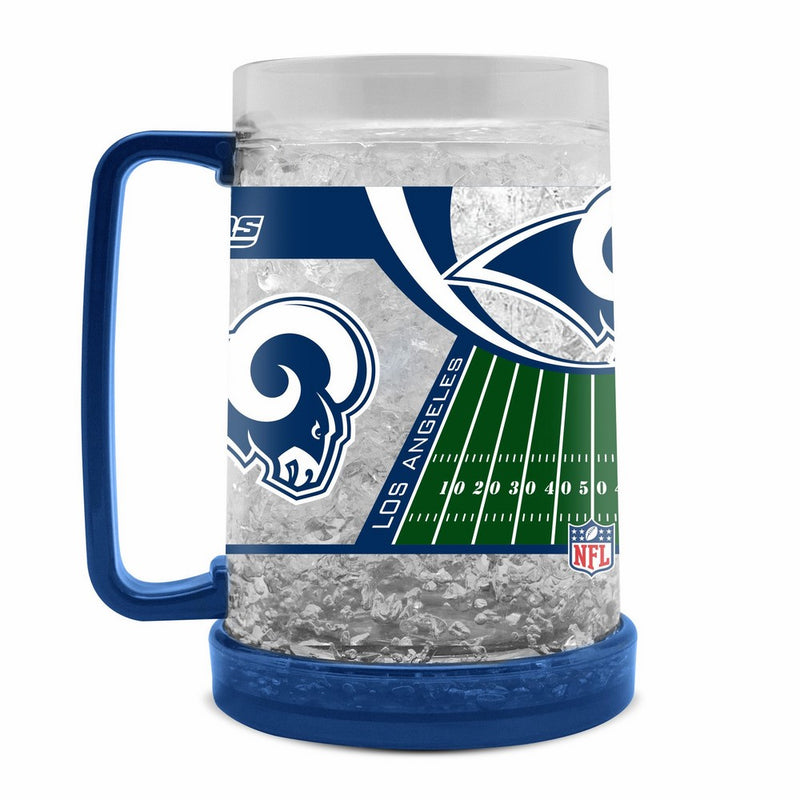 Duck House NFL Los Angeles Rams 16oz Crystal Freezer Mug