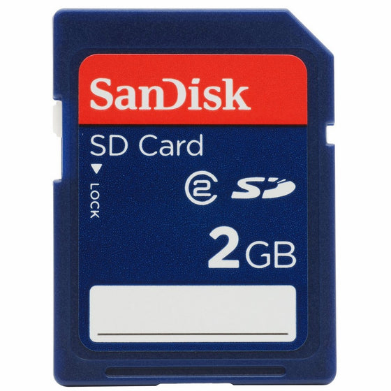 SanDisk 2 GB Class 2 SD Flash Memory Card SDSDB-2048-A11