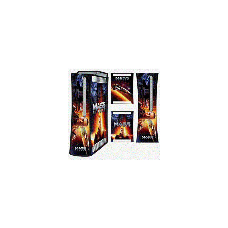MADCATZ, INC. Mass Effect Faceplate & Console Skinz for Xbox 360
