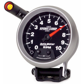 Auto Meter 3690 Sport-Comp II 3-3/8" 10000 RPM Shift-Lite Tachometer