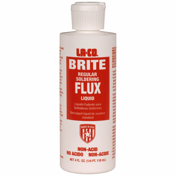 Brite Regular Flux Liquid - 4 oz. regular flux liquid