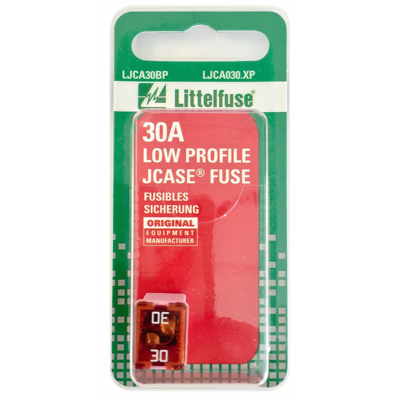 Littelfuse LJCA030.XP JCASE Low Profile 30 Amp Carded Fuse