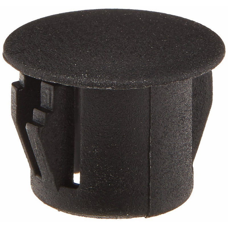 Morris 22384 Plastic Knockout Plug, 3/8-Inch, Black, 10-Pack