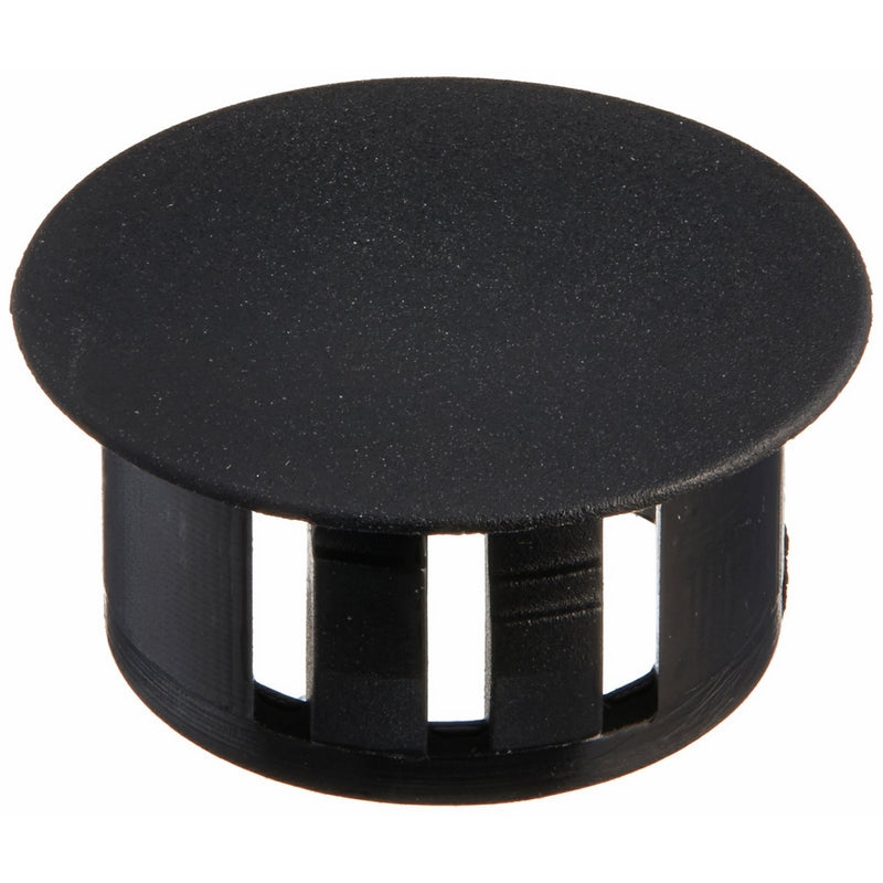 Morris 22388 Plastic Knockout Plug, 5/8-Inch, Black, 10-Pack