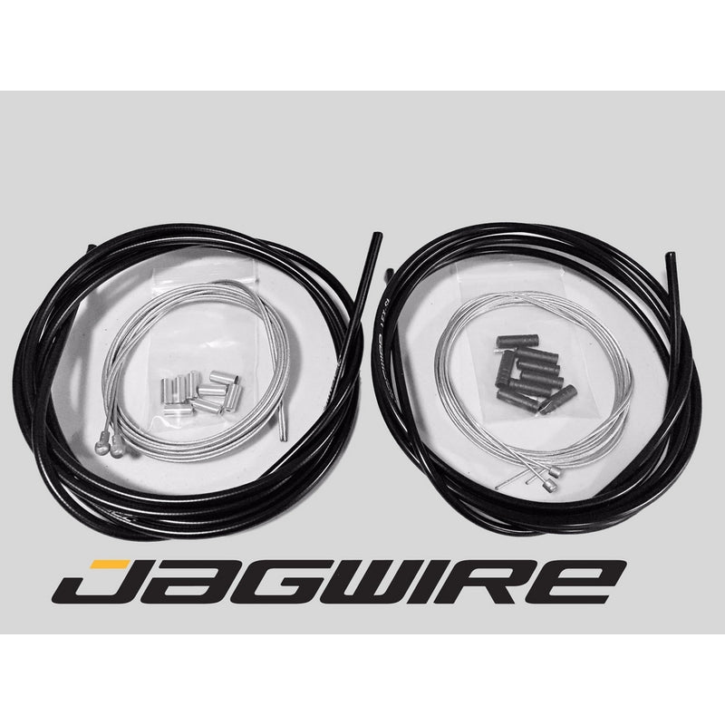 JAGWIRE ROAD SHOP KIT - Complete Brake & Shifter Cable and Housing Kit- Black - SRAM/Shimano