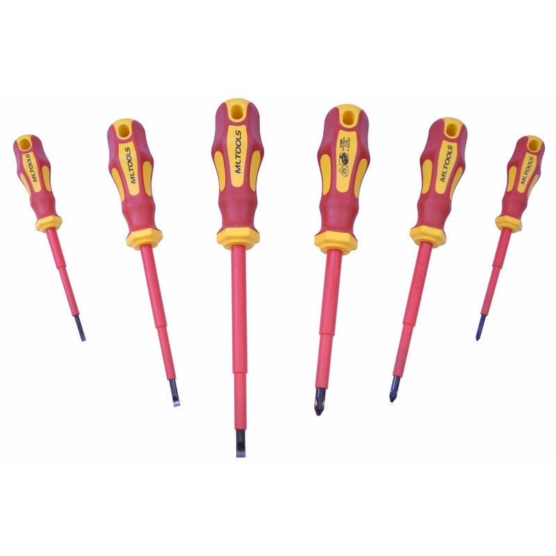 Insulated Screwdriver Set | Magnetic Tip Screwdriver Set | 1000v Insulated Magnetic Tip Screwdriver Set | VS333