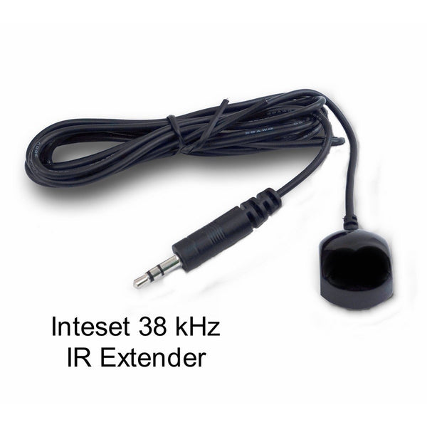 Inteset 38 kHz Infrared Receiver Extender Cable for HD DVR's & STB's- Check Compatibility