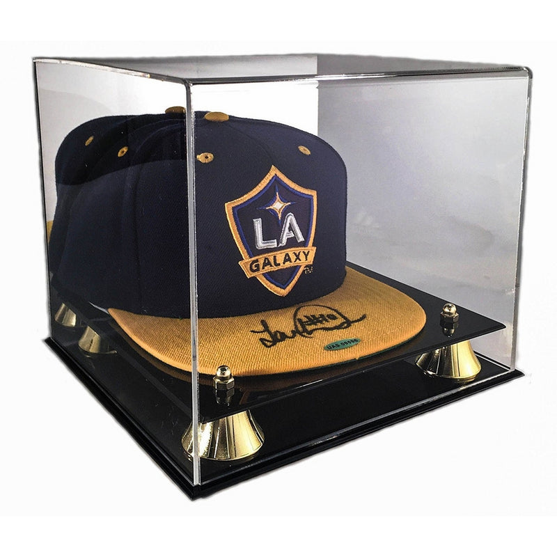 Max Deluxe Acrylic UV Cap / Hat Display Case Holder with Mirror Back
