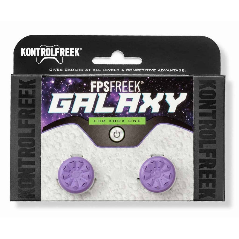 KontrolFreek FPS Freek Galaxy Purple Performance Thumbsticks for Xbox One Controller