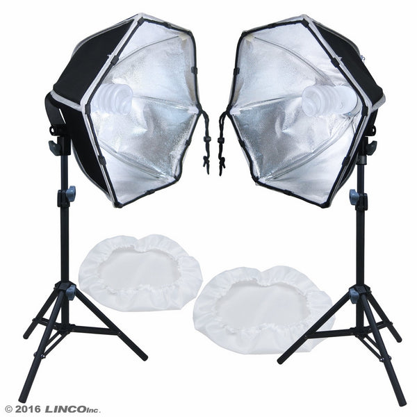 Linco Lincostore Photography Photo Table Top Studio Lighting Kit- 30 Seconds to Storage