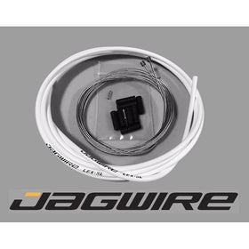 JAGWIRE MOUNTAIN SHOP KIT - Shifter / Derailleur Cable & Housing Kit - WHITE - SRAM/Shimano MTB
