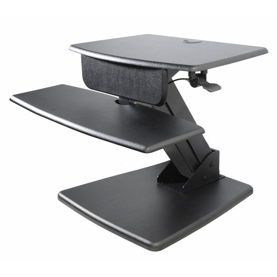 Kantek Desktop Sit to Stand Workstation, Black (STS810)