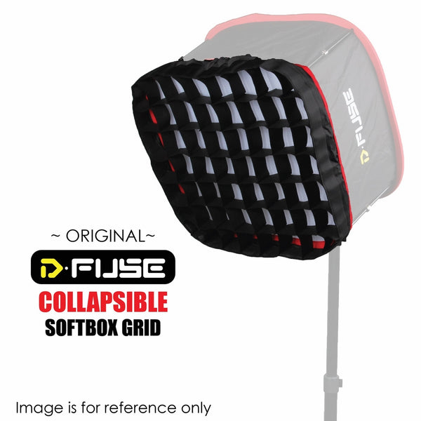 Kamerar Grid for D-Fuse DF-1M LED Medium Light Panel Softbox: Foldable, Portable Softbox Grid, Studio Photography Camera Video (for D-fuse Medium Softbox)