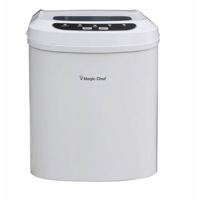 Magic Chef MCIM22W 27 lb Ice Maker, White