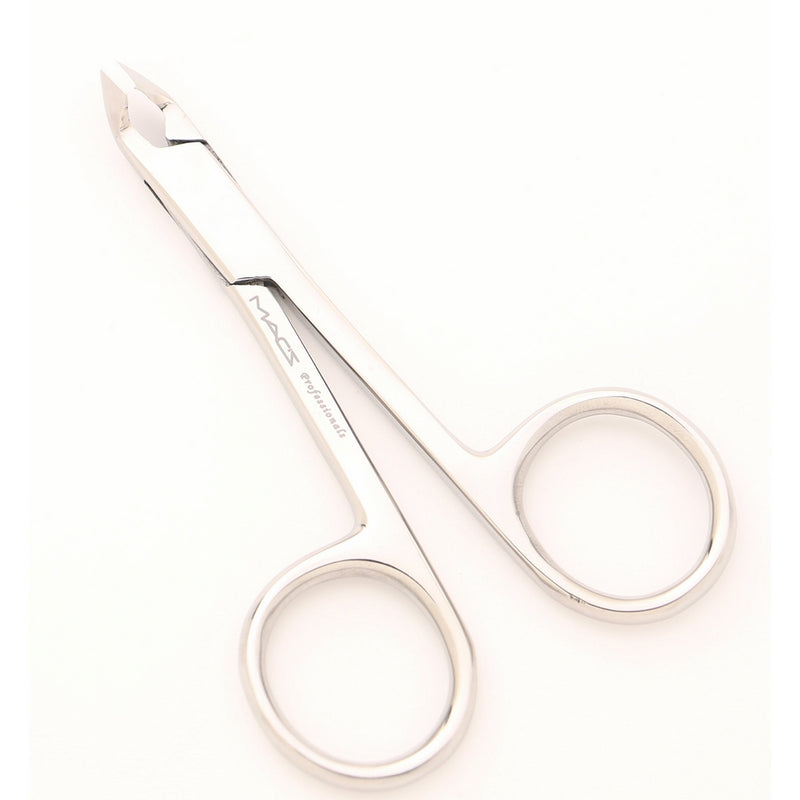MACS CUTICLE NIPPER SCISSORS STYLE ,Cuticle Clipper, Nail Clipper,With Scissors Style,Mini Clipper/Nipper -Half Jaw Professional Quality, Stainless Steel -4-029