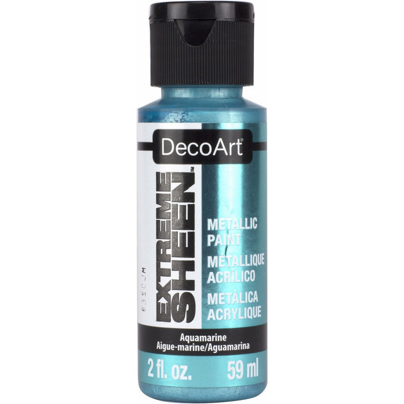 DecoArt DPM16-30 Aquamarine Extreme Sheen Paint, 2 oz