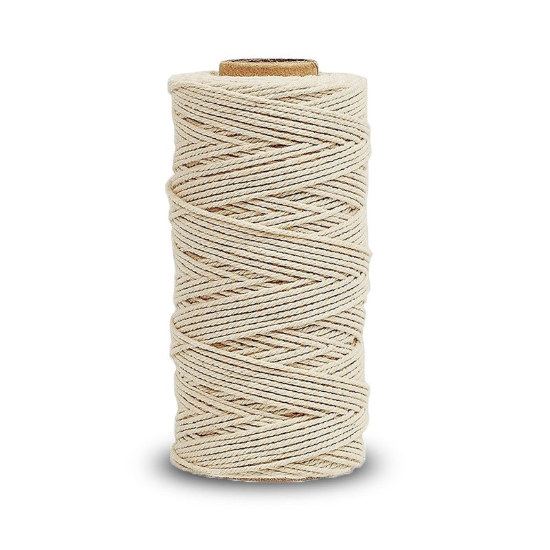 328 Feet Natural Cotton Bakers Twine Cotton Cooking Twine String for Trussing and Tying Meat Making Sausage