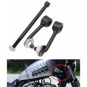 Lisyline Billet 2" Gas Tank Lift Kit For Harley Sportster Irons XL 883 1200 48 72 1995-2017