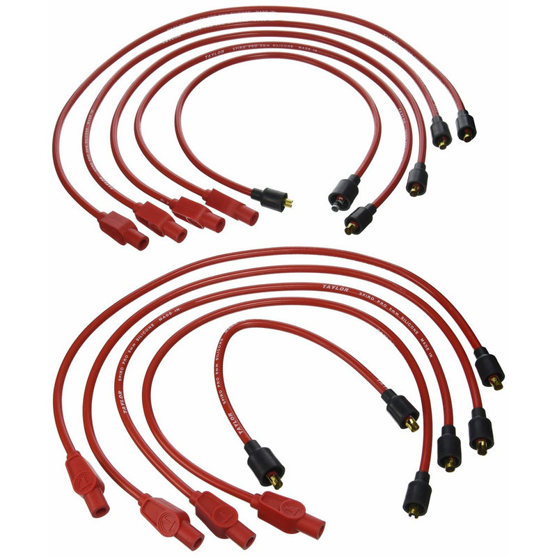 Taylor Cable 74271 Spiro-Pro Red Spark Plug Wire Set