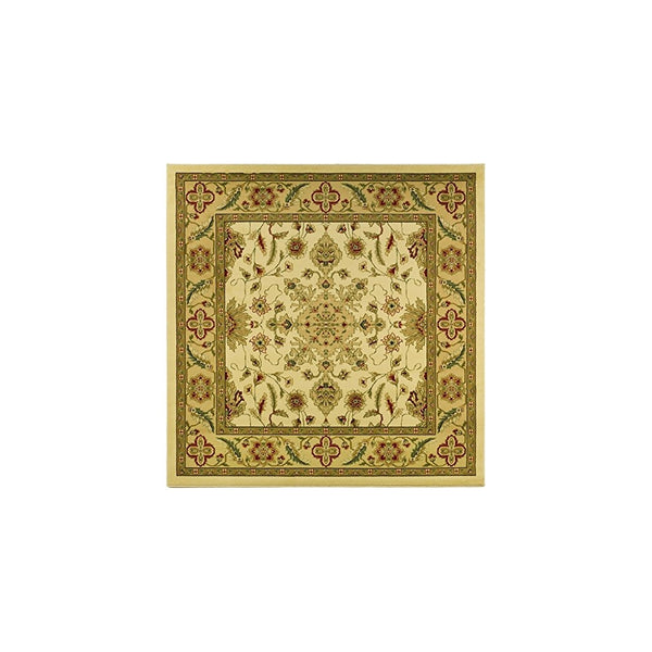 Safavieh Lyndhurst Collection LNH211A Ivory and Tan Square Area Rug, 6 feet by 6 feet Square (6' x 6' Square)