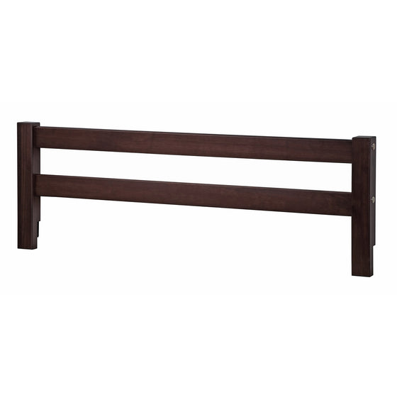 Safety Rail Guard for Beds and Bunk Beds 1006 by Palace Imports, Java, 14.75”H x 42.75”W, 2”x 2” Posts