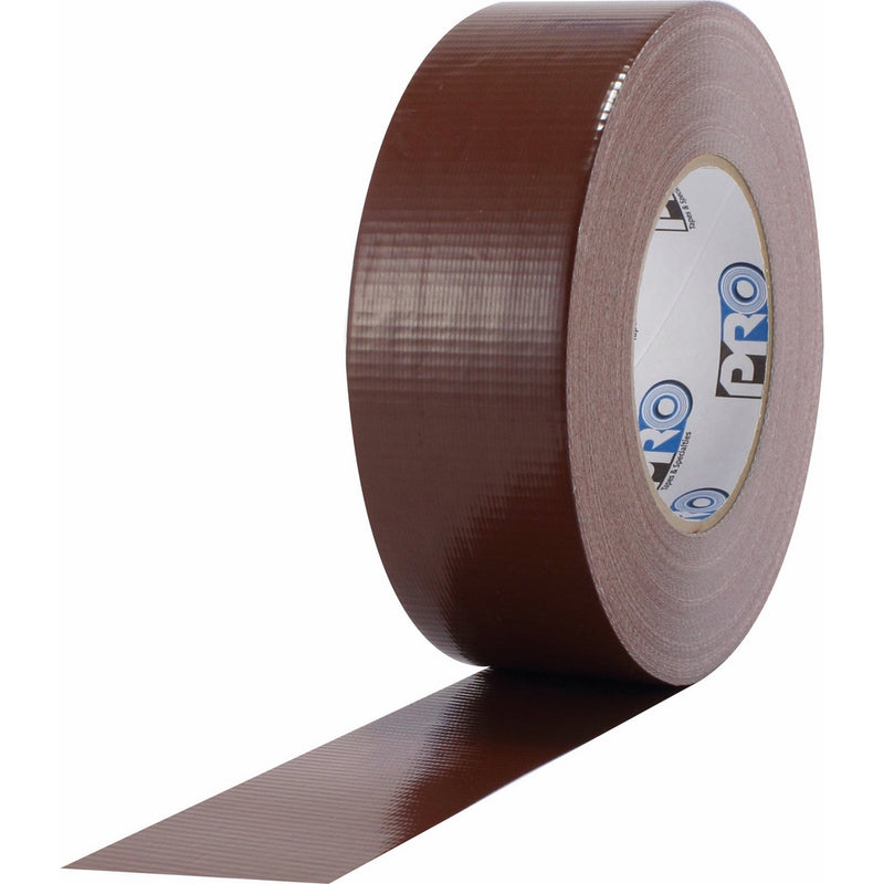 ProTapes Pro Duct 110 PE-Coated Cloth General Purpose Duct Tape, 60 yds Length x 2" Width, Brown (Pack of 1)
