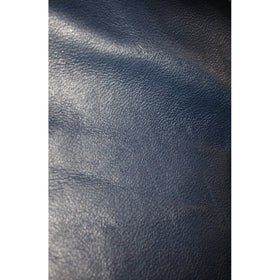 REED LEATHER HIDES - COW SKINS VARIOUS COLORS & SIZES (12 X 24 Inches 2 Square Foot, NAVY)