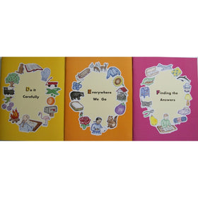 Early Learning Homeschool Preschool Curriculum: DEF Series of 3 Workbooks