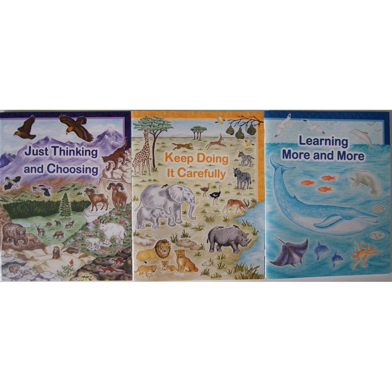 Early Learning Homeschool Preschool Curriculum: JKL Series of 3 Workbooks