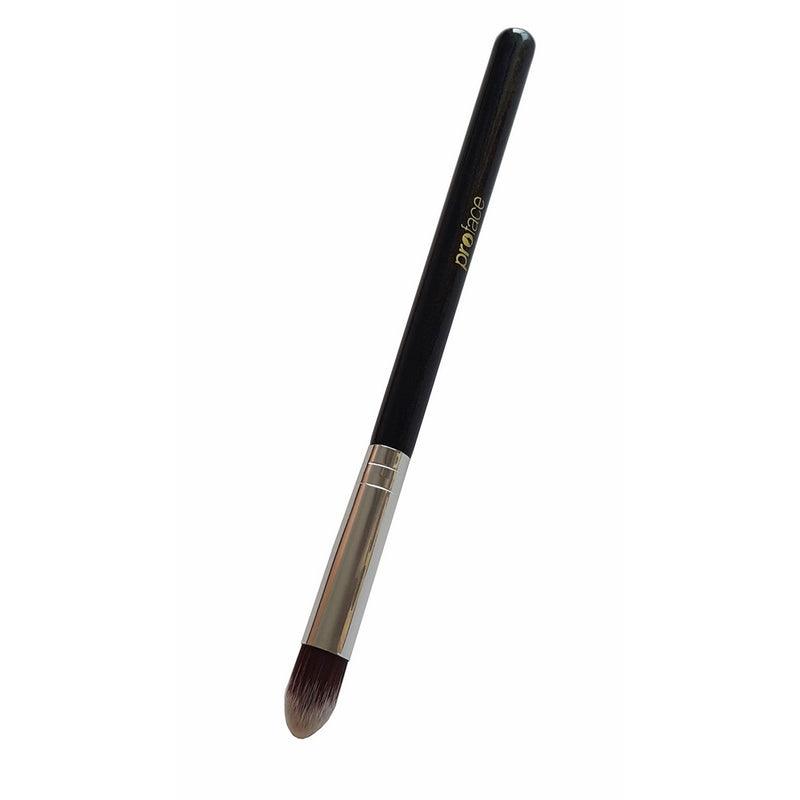 Mini Precision Tapered Kabuki Blending Brush - Mypreface Synthetic Small Tapered Eyeshadow Brush Best for Pigments & Glitter, Eye Concealer (Small, Synthetic,Black)