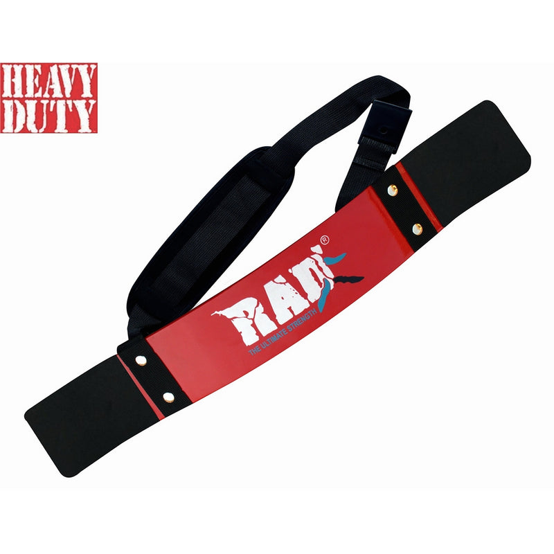 RAD Arm Blaster Body Building Bomber Bicep Curl Triceps Muscle Builder Red New