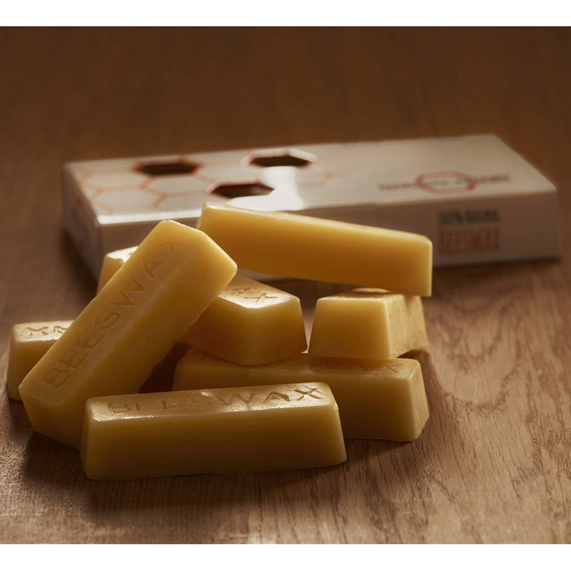NATURAL APIARY - 100% General Use Beeswax Bars - 6 x 1oz Bars - DIY Projects, Candle Making, Furniture Polish, Crafts