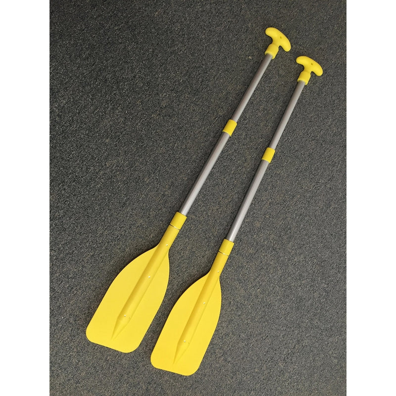 Pactrade Marine 2 of Marine Kayak Canoe Raft Jet Ski Telescopic Aluminum Oar Paddle, Yellow