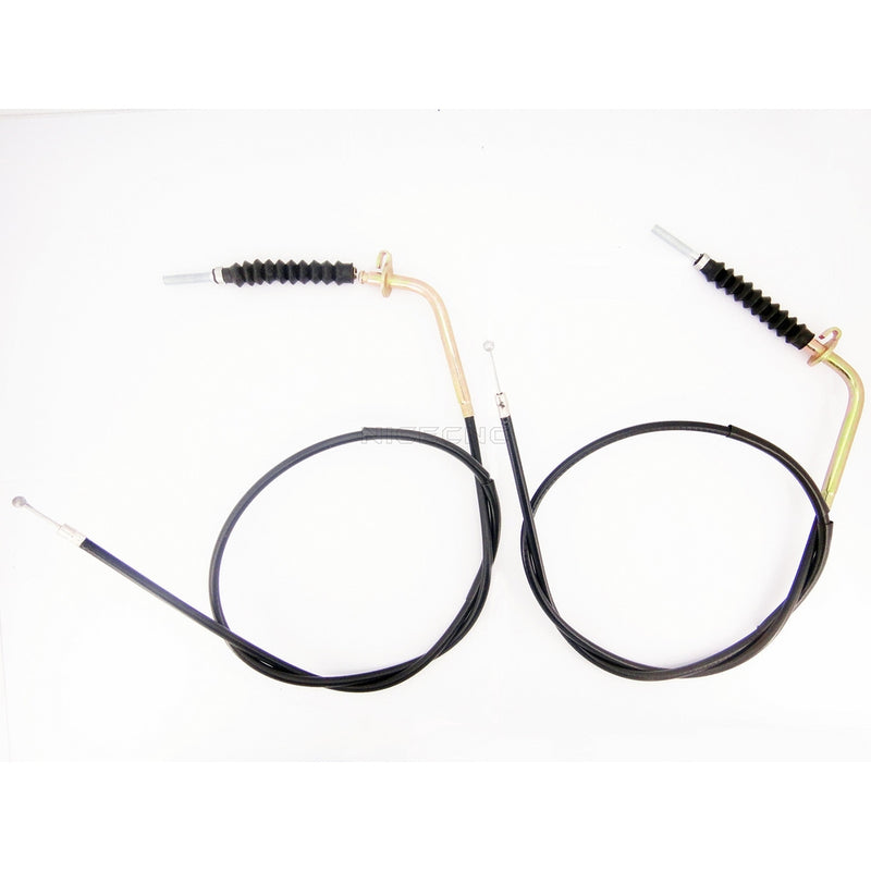 NICECNC Motorcycle 2PCS Front Brake Cables for Suzuki LT80 LT 80 Quad Sport 1987-2006