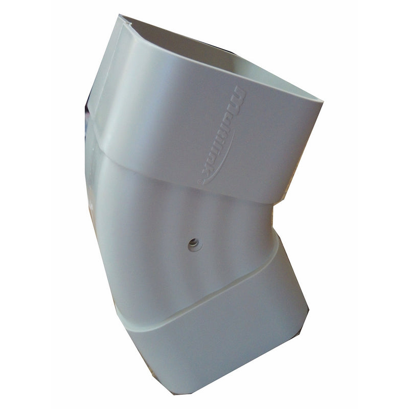 Multilink Down Spout 45 Deg Flat Fitting Kit Exterior Cream DSF-45-EIV