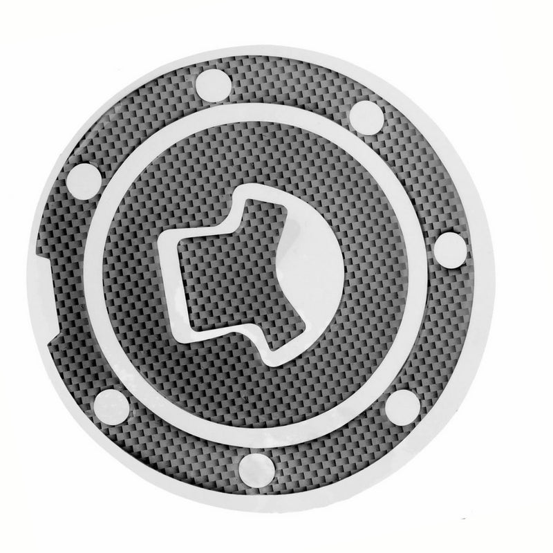 Mtsooning Carbon Fiber Fuel Gas Cap Cover Pad Sticker Decal For Honda CBR 600RR 1000RR