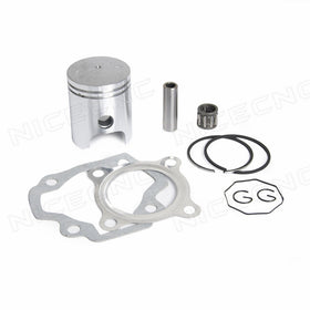 NICECNC Piston Ring Kit Gasket Wrist Pin Bearing Set for YAMAHA PW50 1979-2009