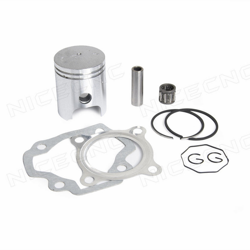 NICECNC Piston Ring Kit Gasket Wrist Pin Bearing Set for YAMAHA PW50 1979-2009